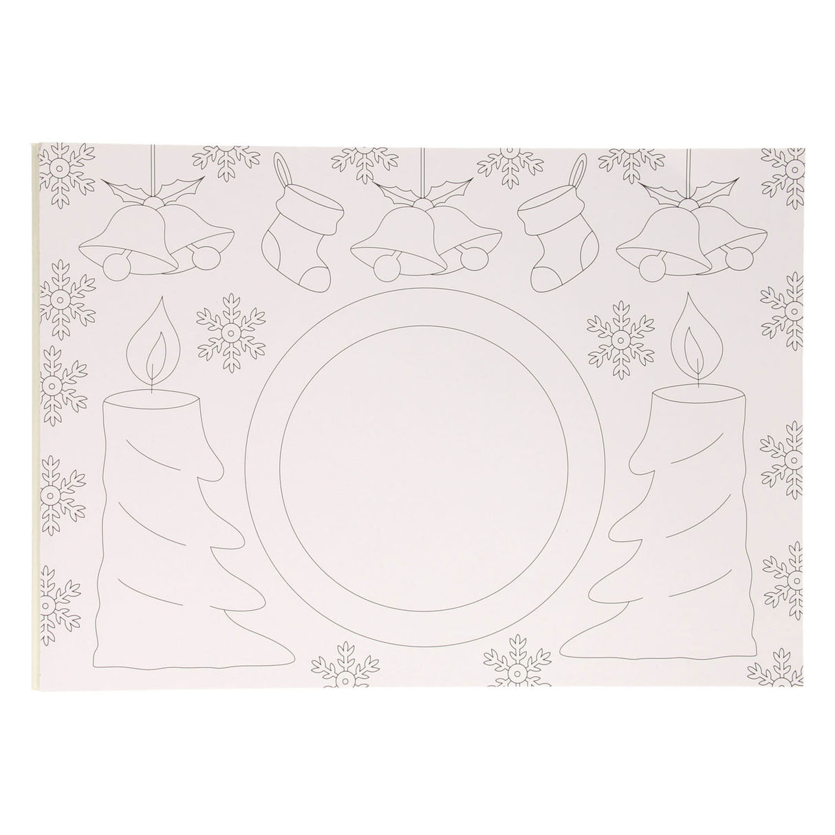 Colorbook Placemat Christmas, 12 ..