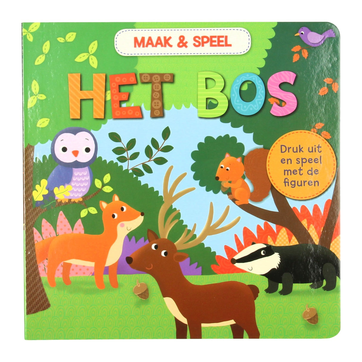 Maak Speel Boek - Het Bos