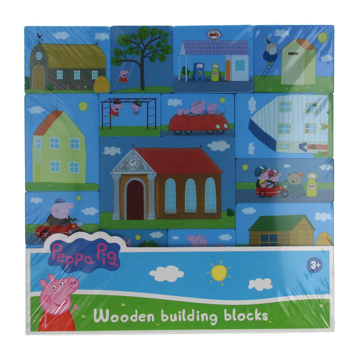 Ganne Holland Houten Building Blocage Set