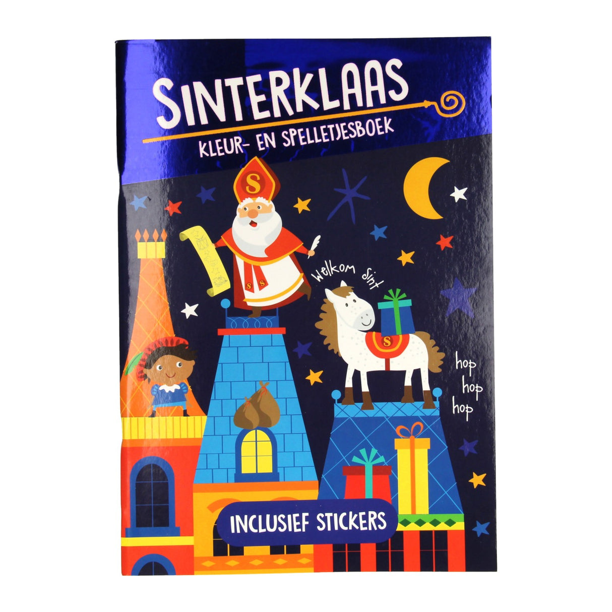 Vinder Holland Color and Activity Book A4 Sinterklaas