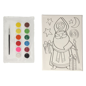 Gewinnt Holland-Leinwand-Sinterklaas-Malset