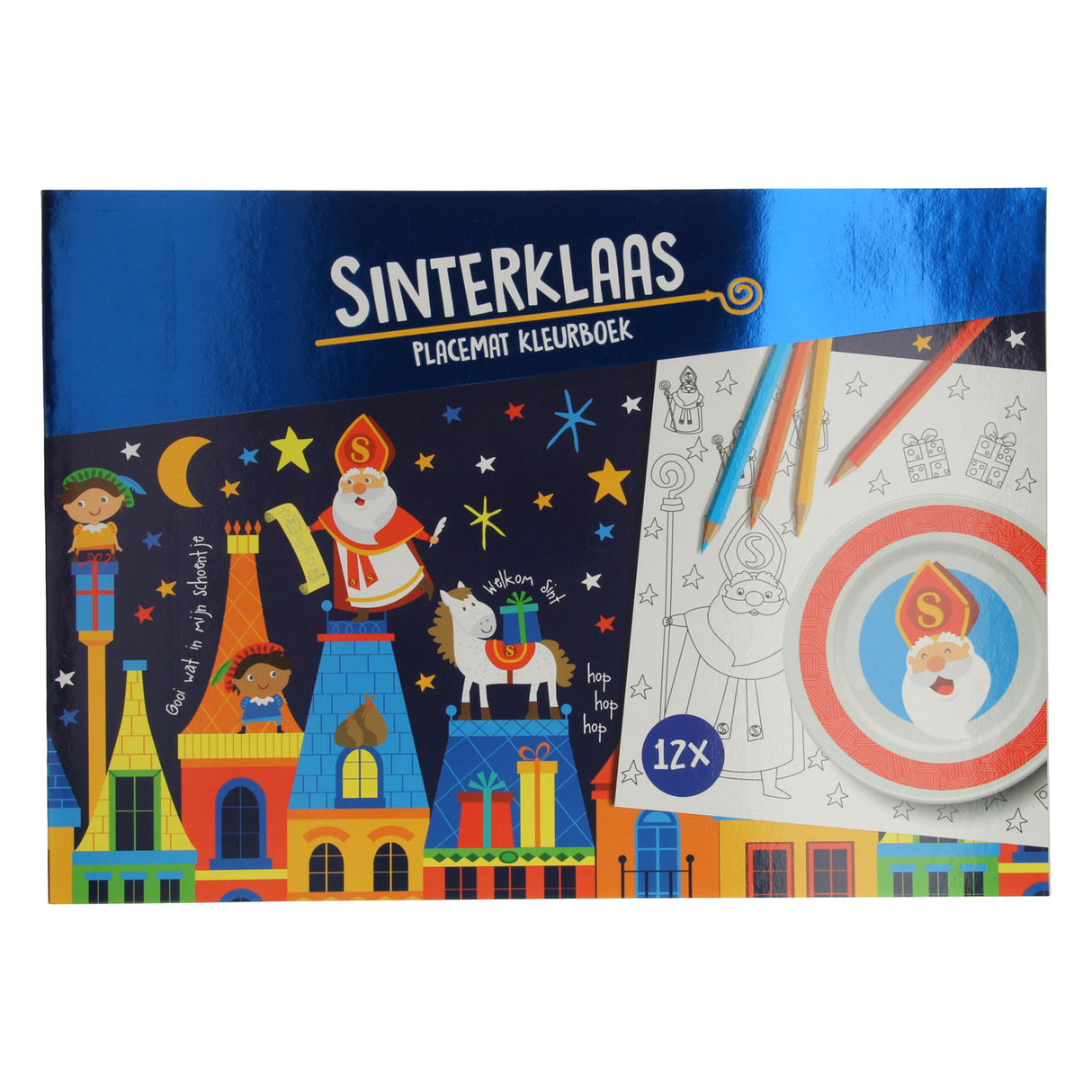 Placemats Colorbook Sinterklaas, 12.