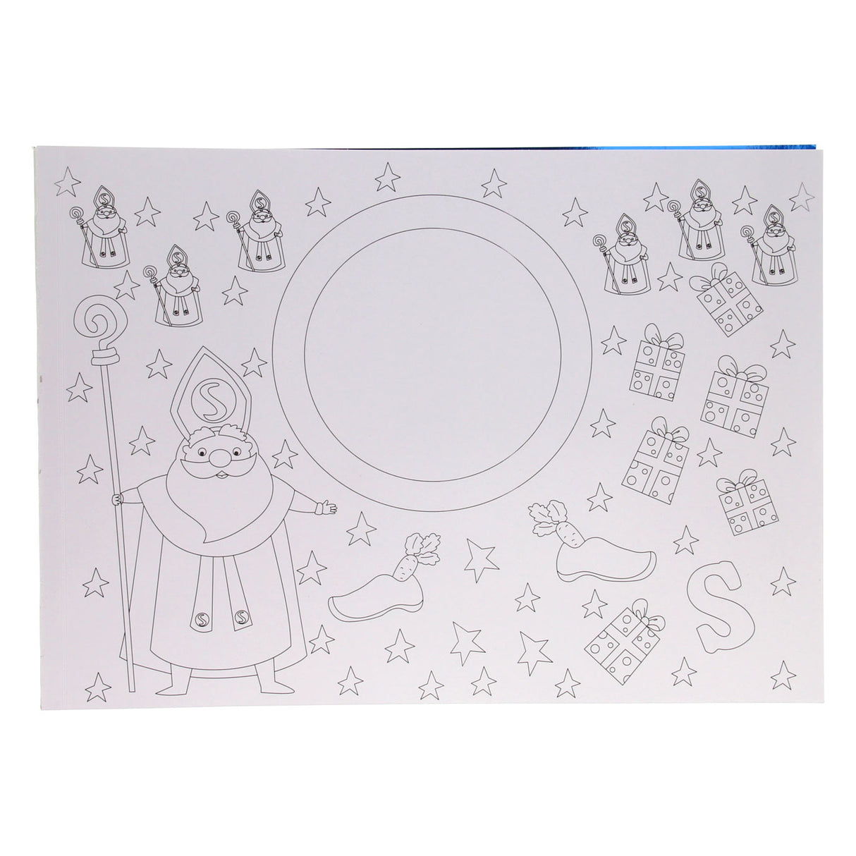 Placemats Colorbook Sinterklaas, 12 ..