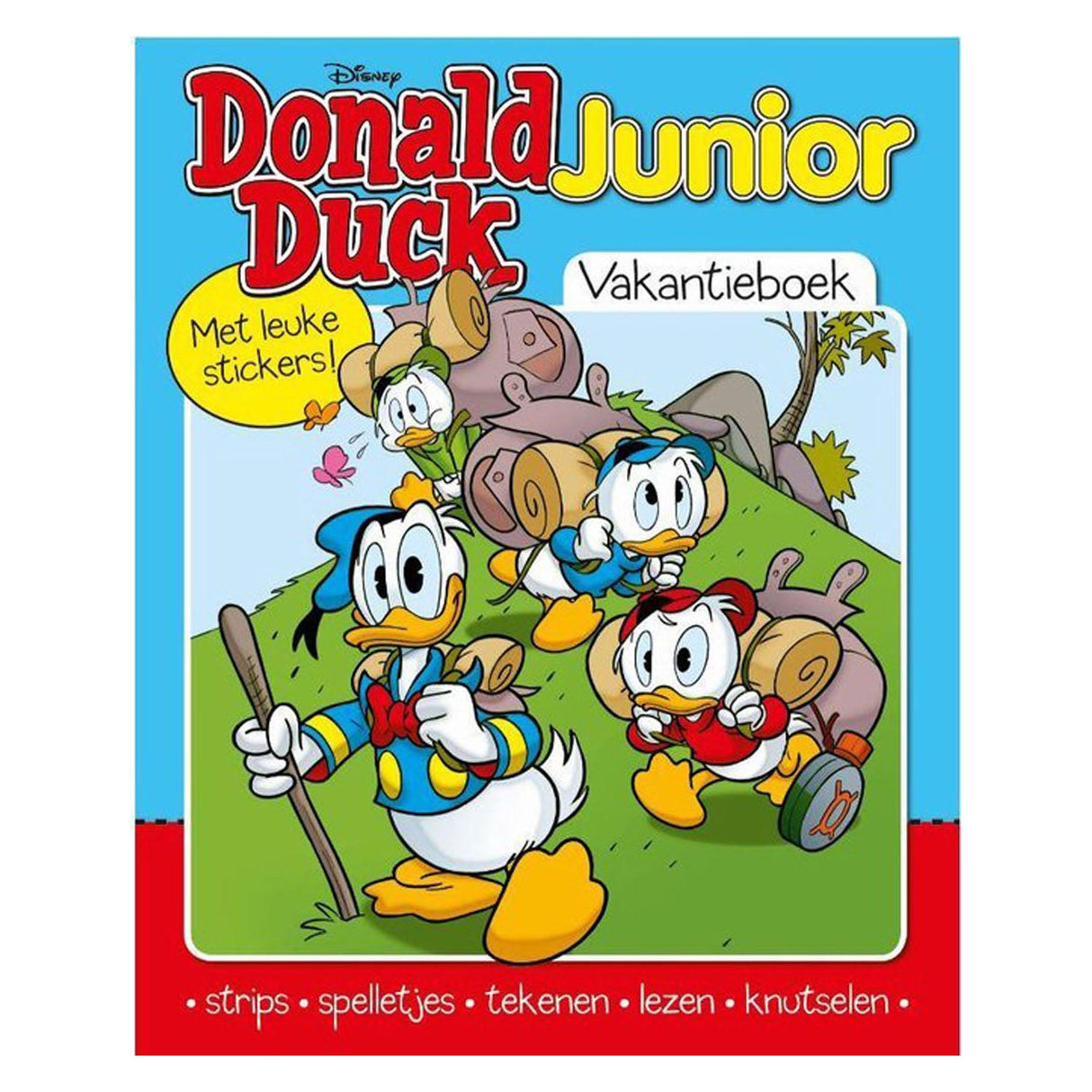 Donald Duck Junior Holiday Book z naklejkami