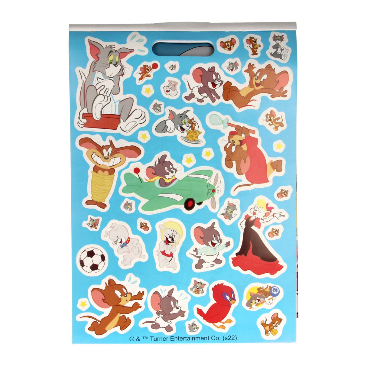 Boek Specials Nederland BV Bros Super Color Kleurboek Tom Jerry met Stickers