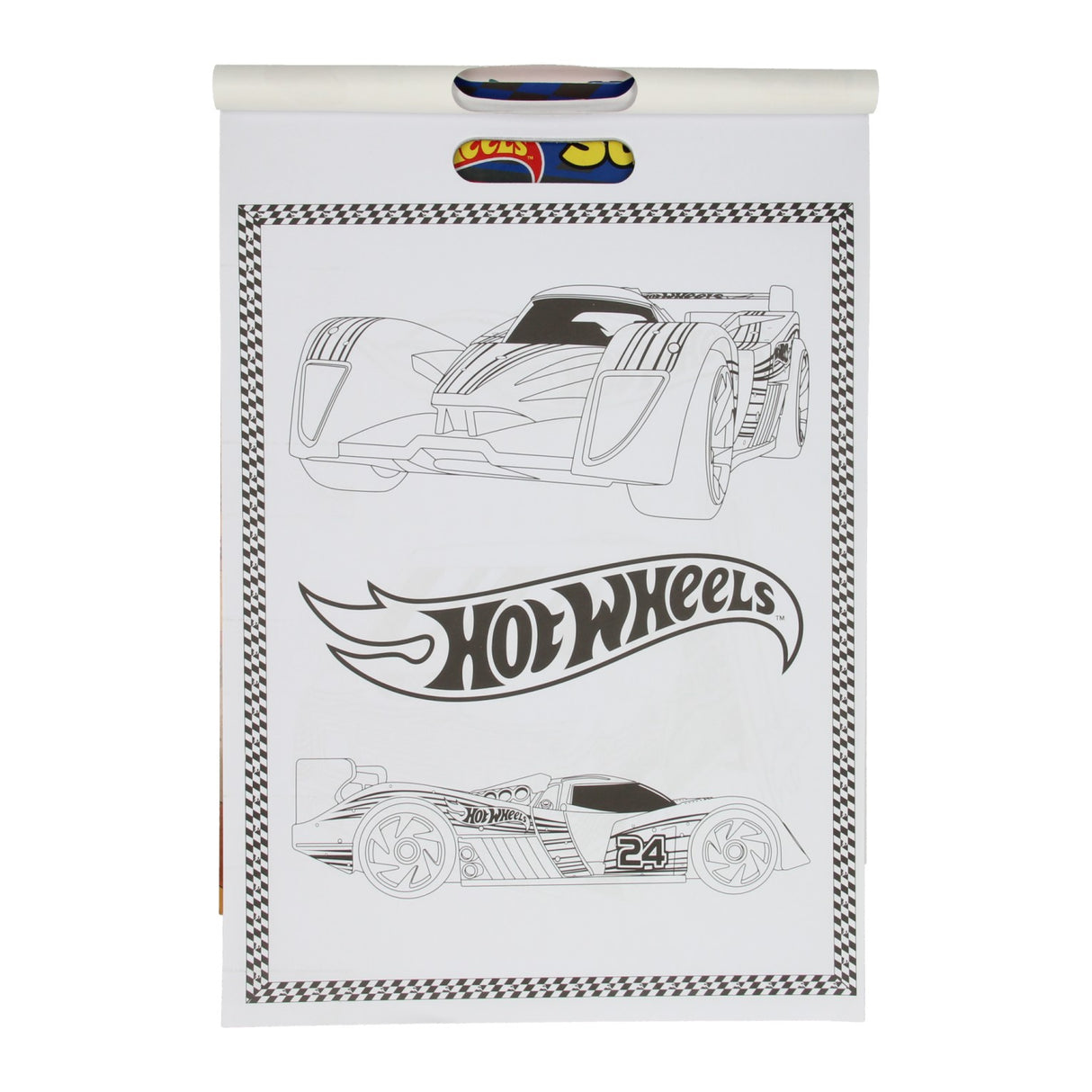 Boek Specials Nederland BV Super Color Kleurboek Hot Wheels