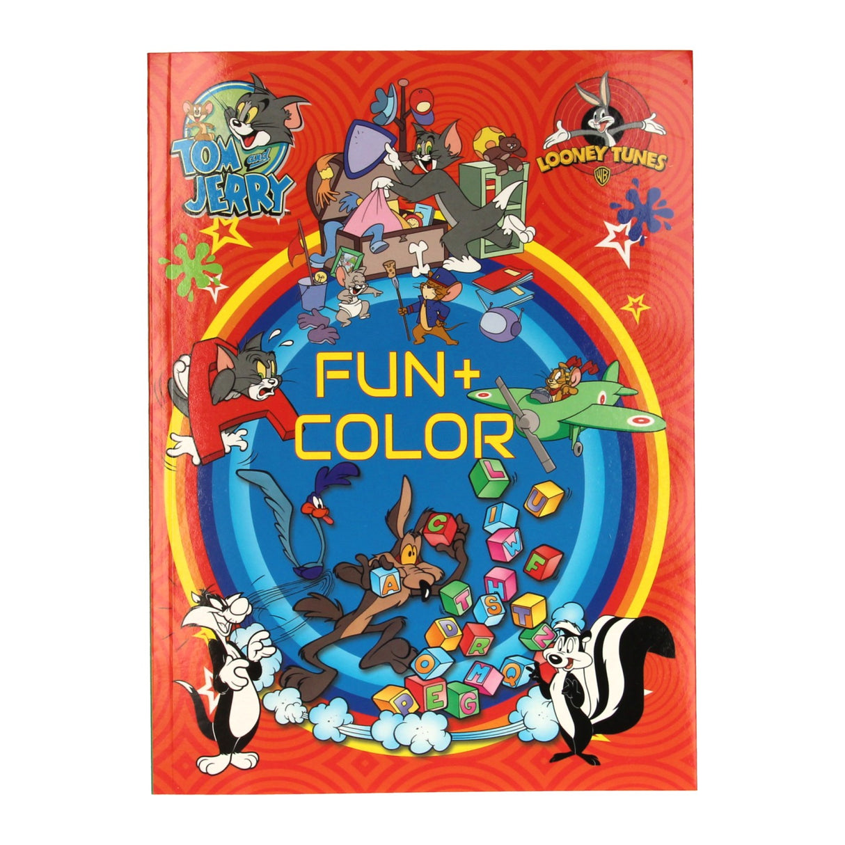 Warner Bros Fun Color Color Book