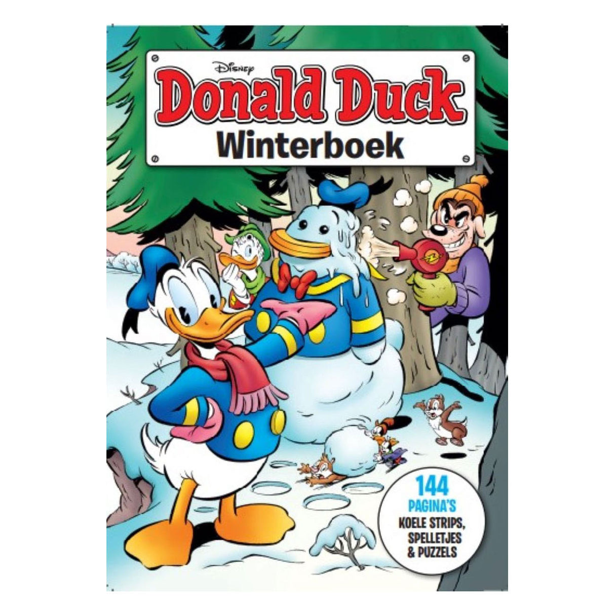 Libro speciali Nederland BV Donald Duck Winterboek (Donald e Snowman)