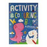 Wins holland kleur- en activiteitenboek - dino