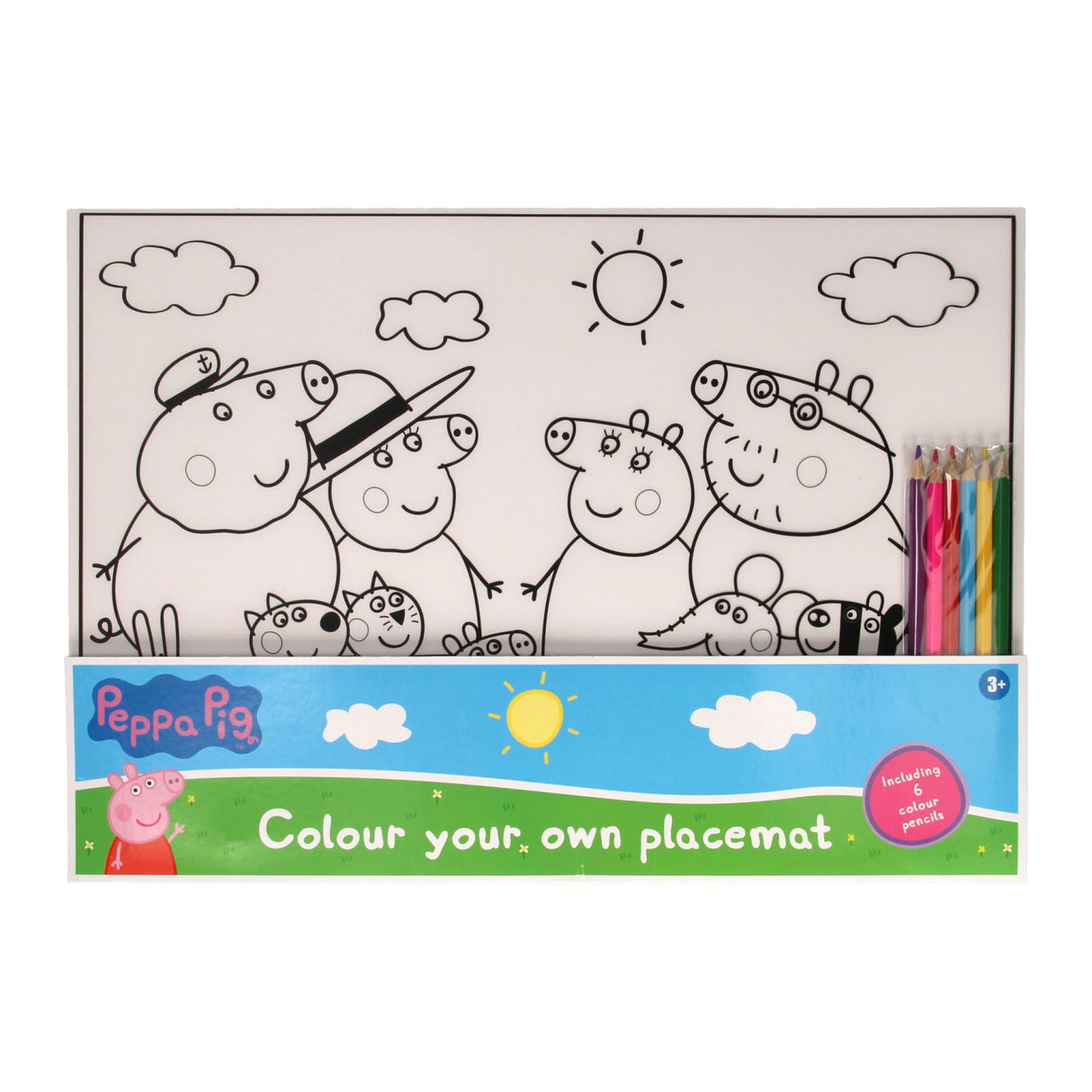 Wygrywa Holland Placeat Colours Peppa Pig