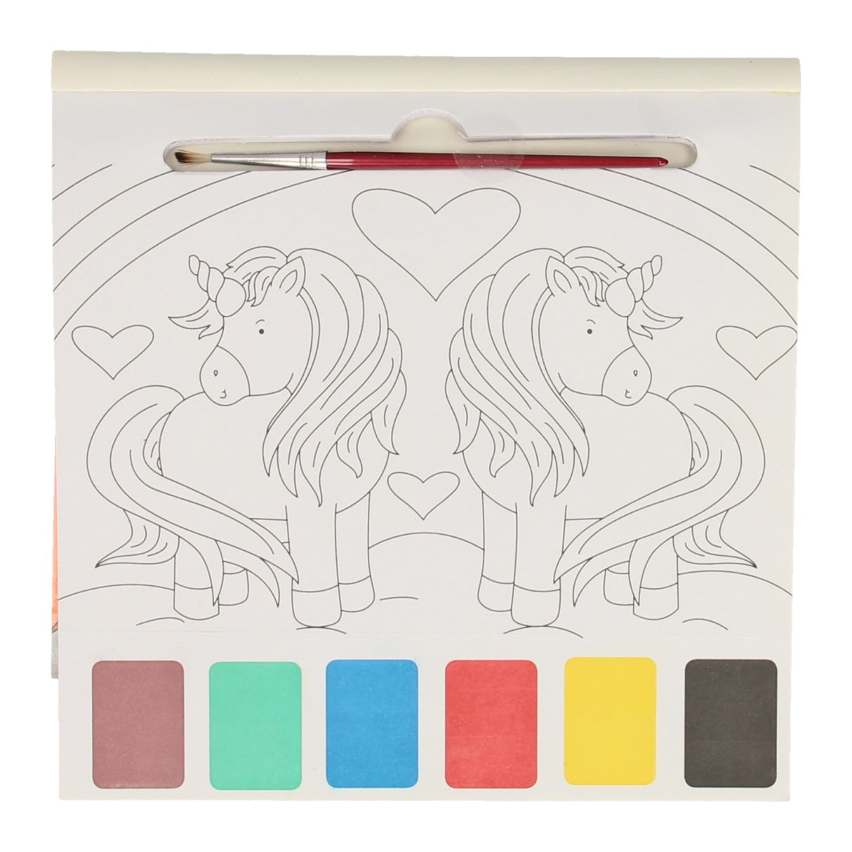 Wins Holland Aquarell-Malbuch-Set Einhorn