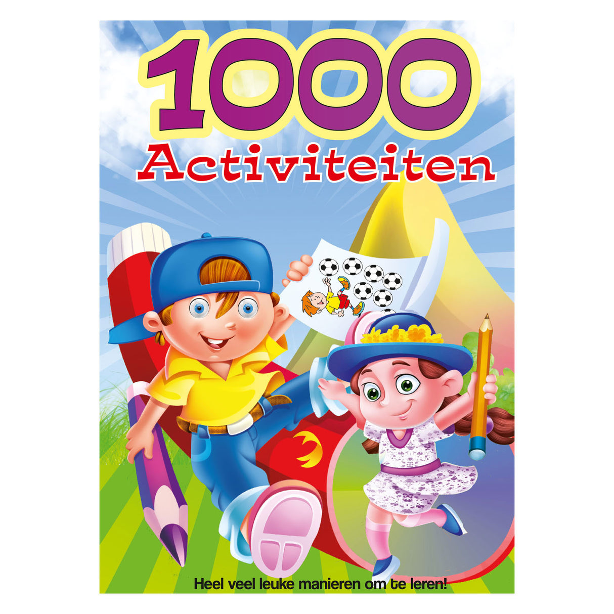 Książki Książki Nederland BV 1000 Activity Book