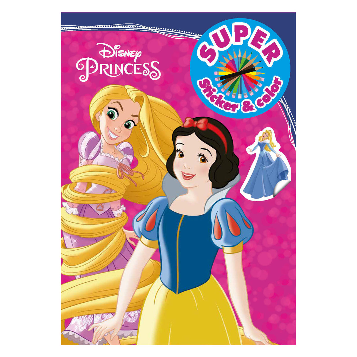 Book Specials Nederland BV Princess Sticker Colorbook Colorbook