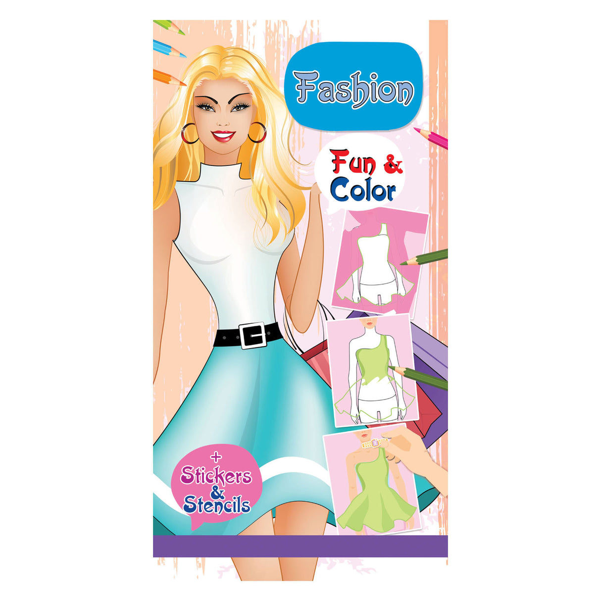 Libri speciali Nederland bv Fashion Fun Colorbook