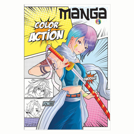 Buchangebote Niederlande BV Manga Color Action Malbuch