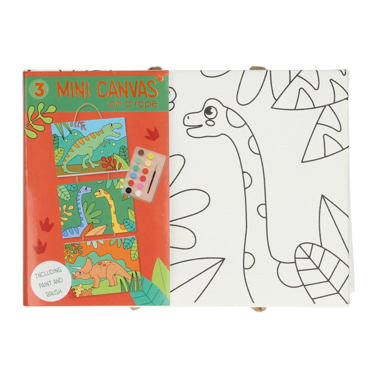 Gewinnt Holland Canvas Gemälde am Seil - Dino, 3st