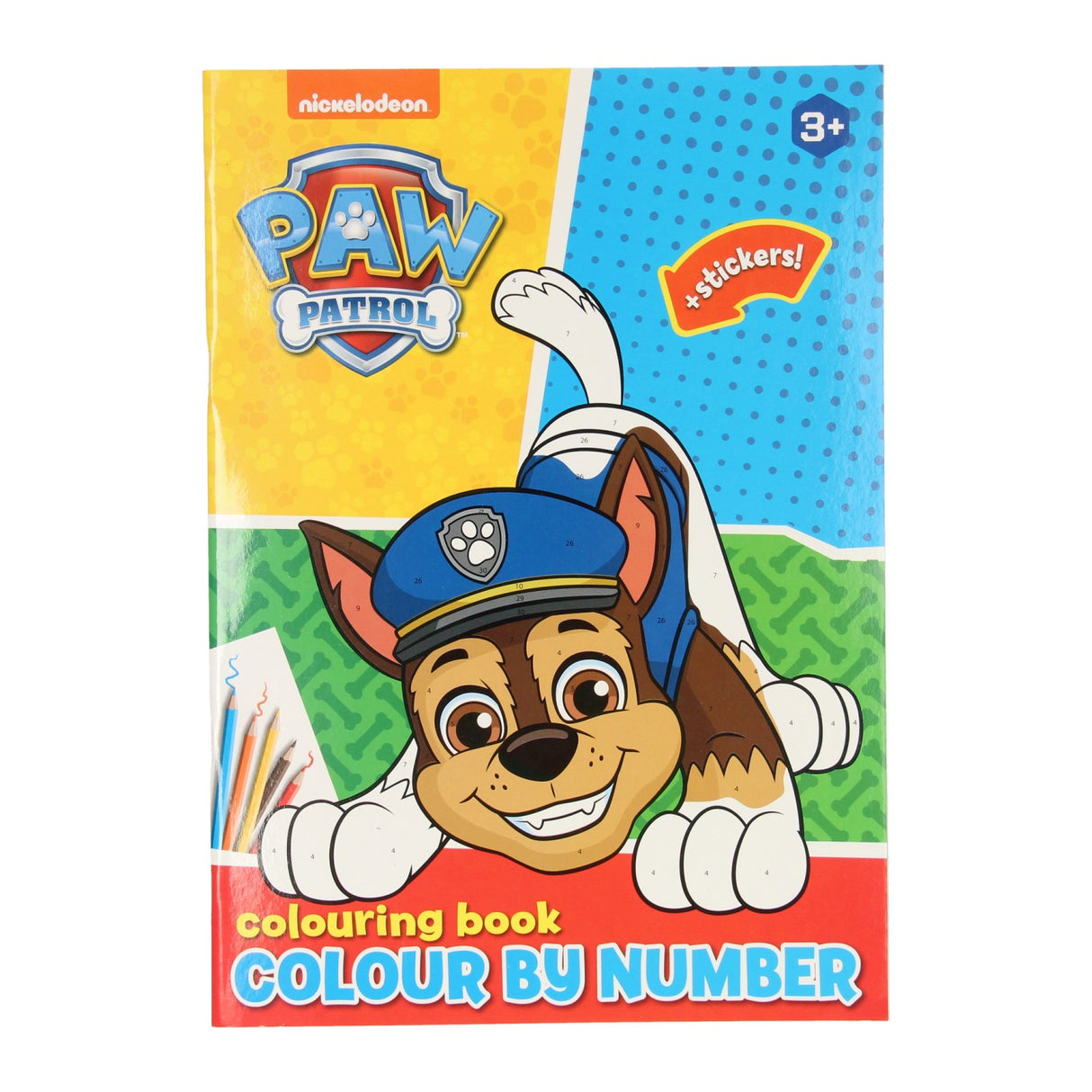 Vinner Holland Colors by Number Paw Patrol