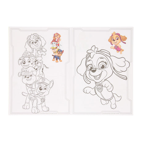 Paw Patrol Malbuch + Aufkleber