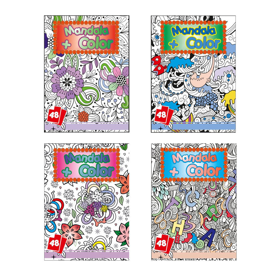 Wins Holland Mandala Color Book, 48pag