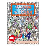 Wins Holland Mandala-Malbuch, 48 Seiten