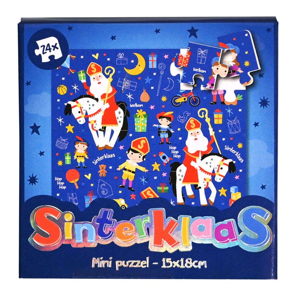 Wins Holland Minipuzzle Sinterklaas, 24 Teile.