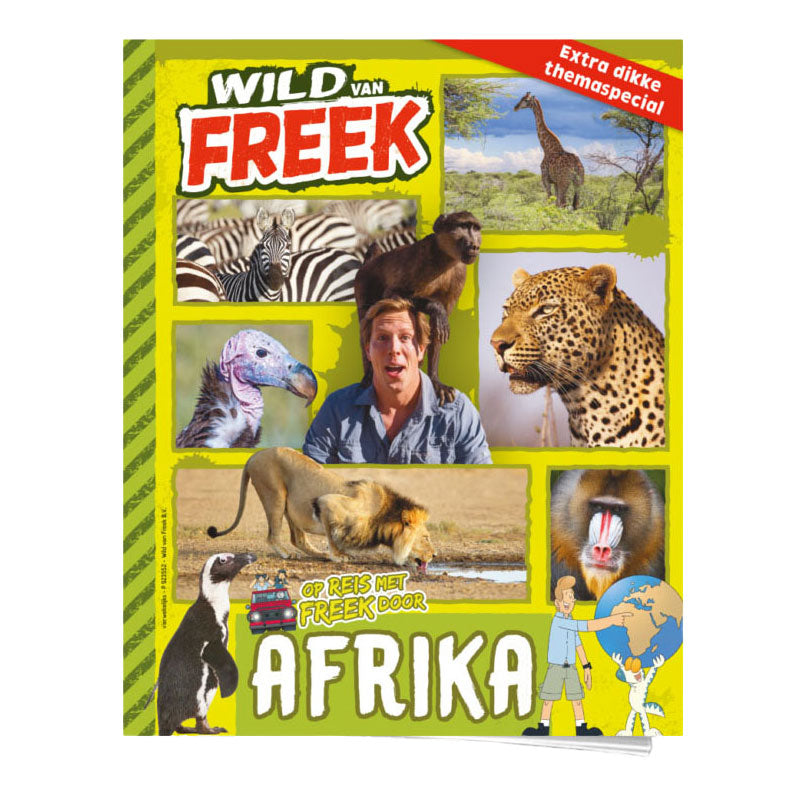 Buch Specials Nederland BV Wild von Freek on Travel Through Africa Book