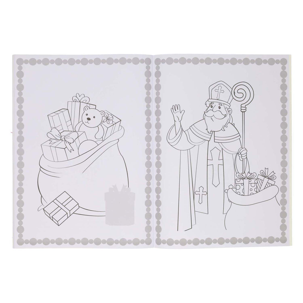 Buch-Specials Niederlande bv Sinterklaas Aufkleber und Malbuch
