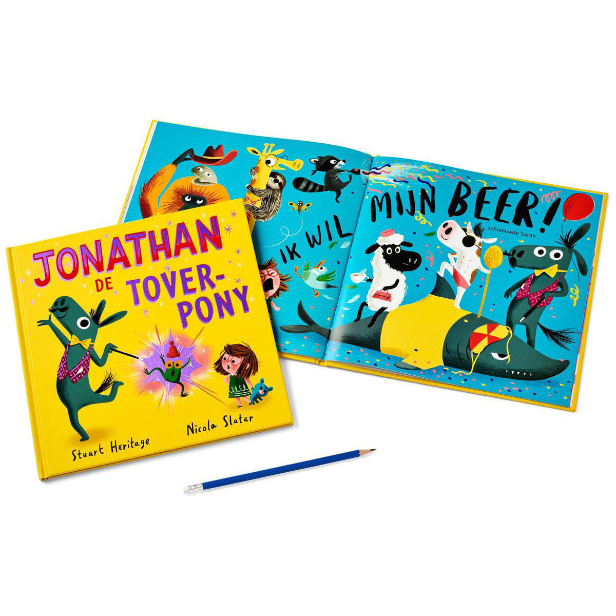 Buch-Specials Niederlande bv Bilderbuch „Jonathan, das magische Pony“.
