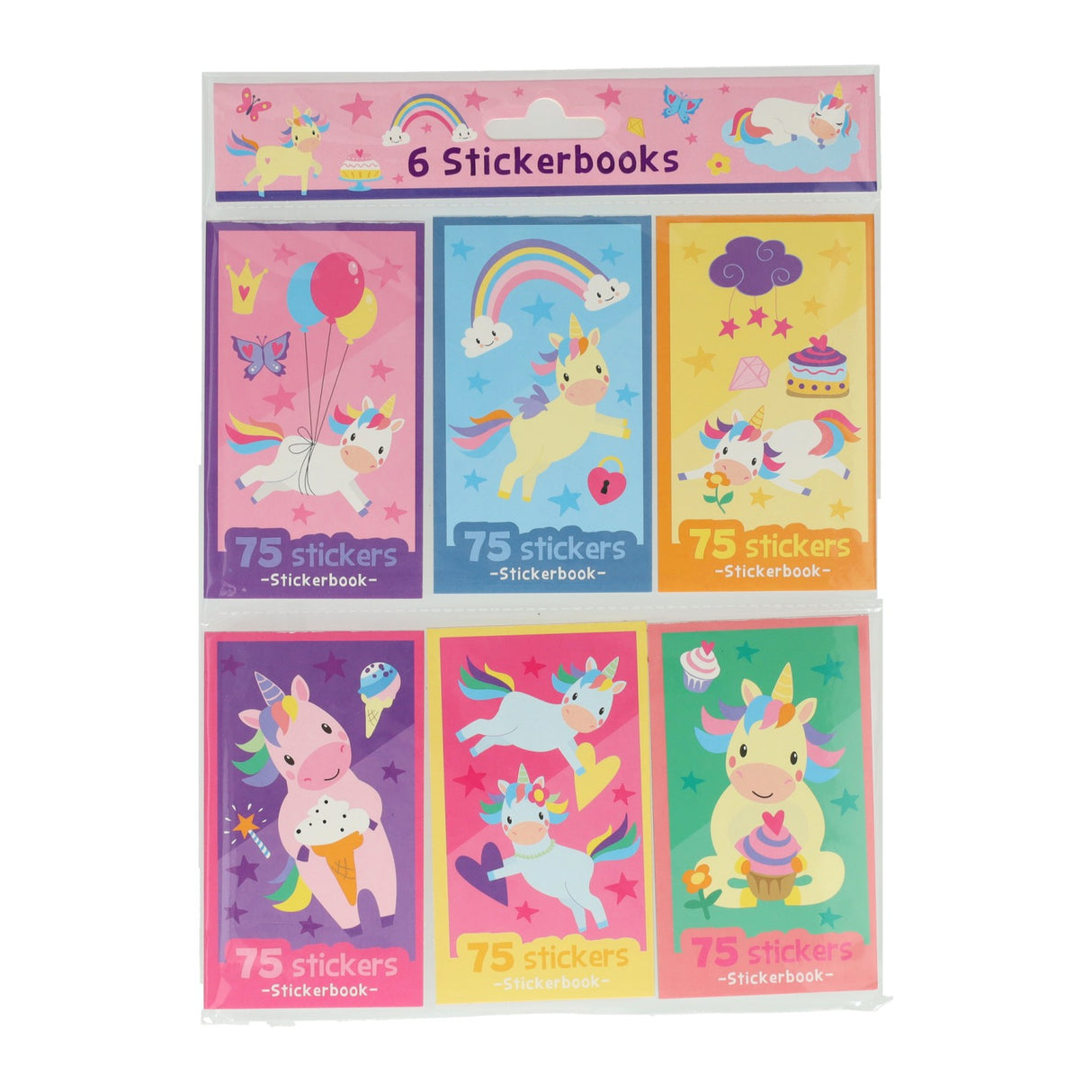 Wins Holland Aufkleber Einhorn-Handouts, 6 Stk.