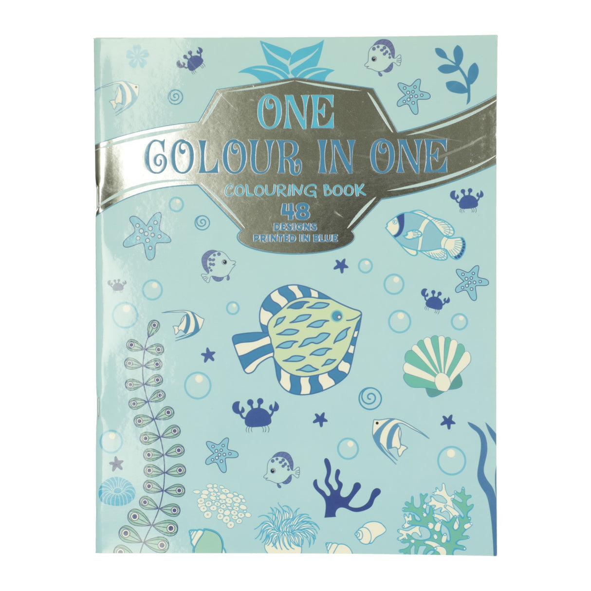 Wins Holland One in One Coloring Book Blue