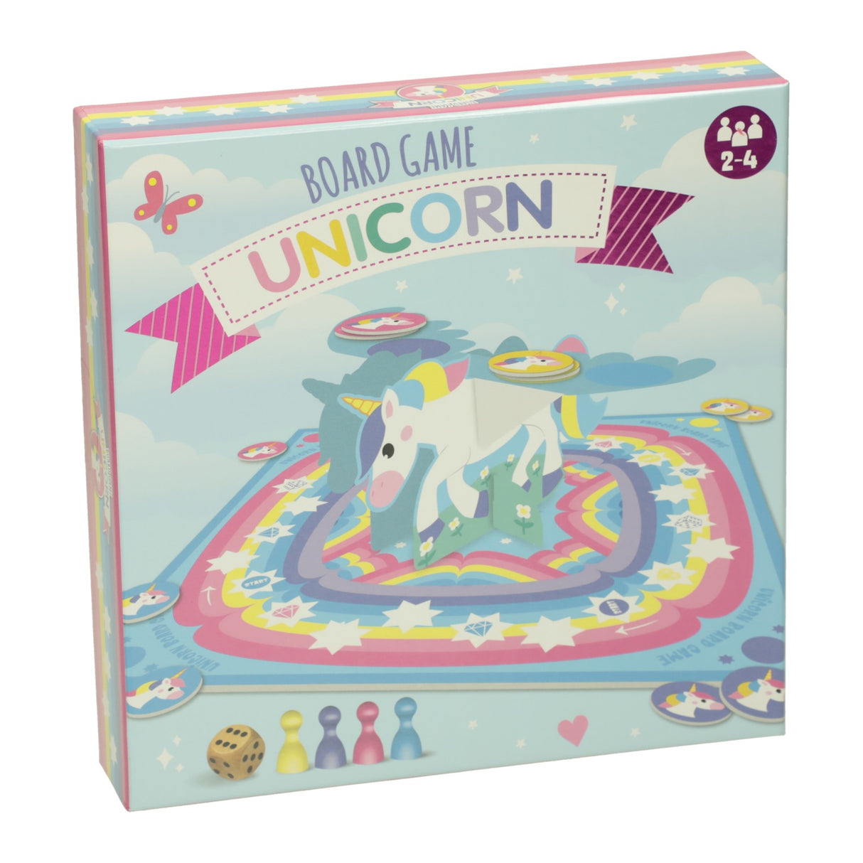 Gewinnt das Holland -Brettspiel Unicorn