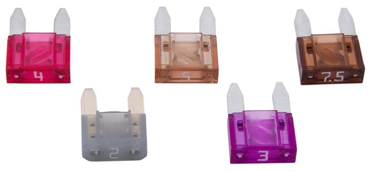 Dresselhaus Sicherungssortiment SB-Mix 8 - 9 Flachstecksicherung SB-Mix Mini 2-7,5a 5-tlg. Blase