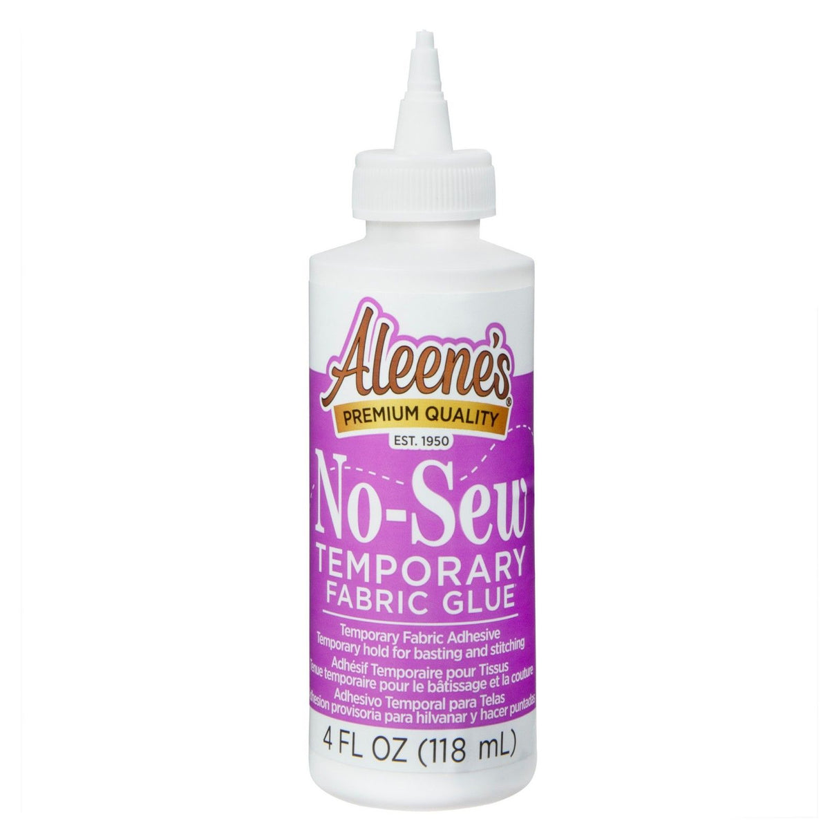 Aleene's • Temporärer Stoffkleber ohne Nähen, 118 ml