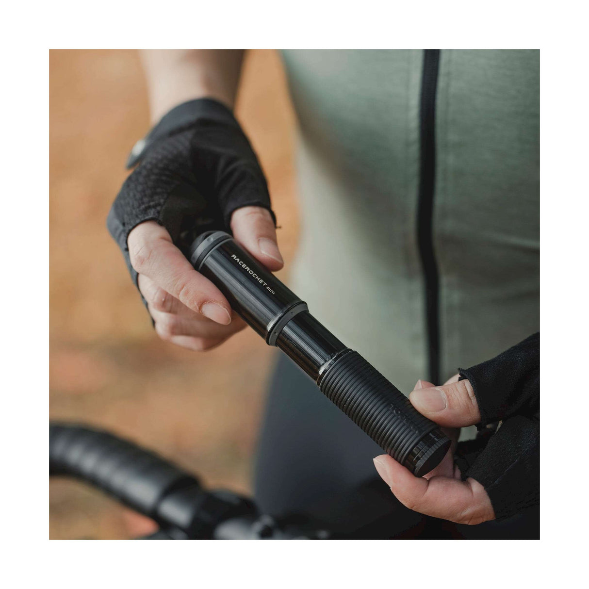 Topeak Rennrakete Mini - Schwarz