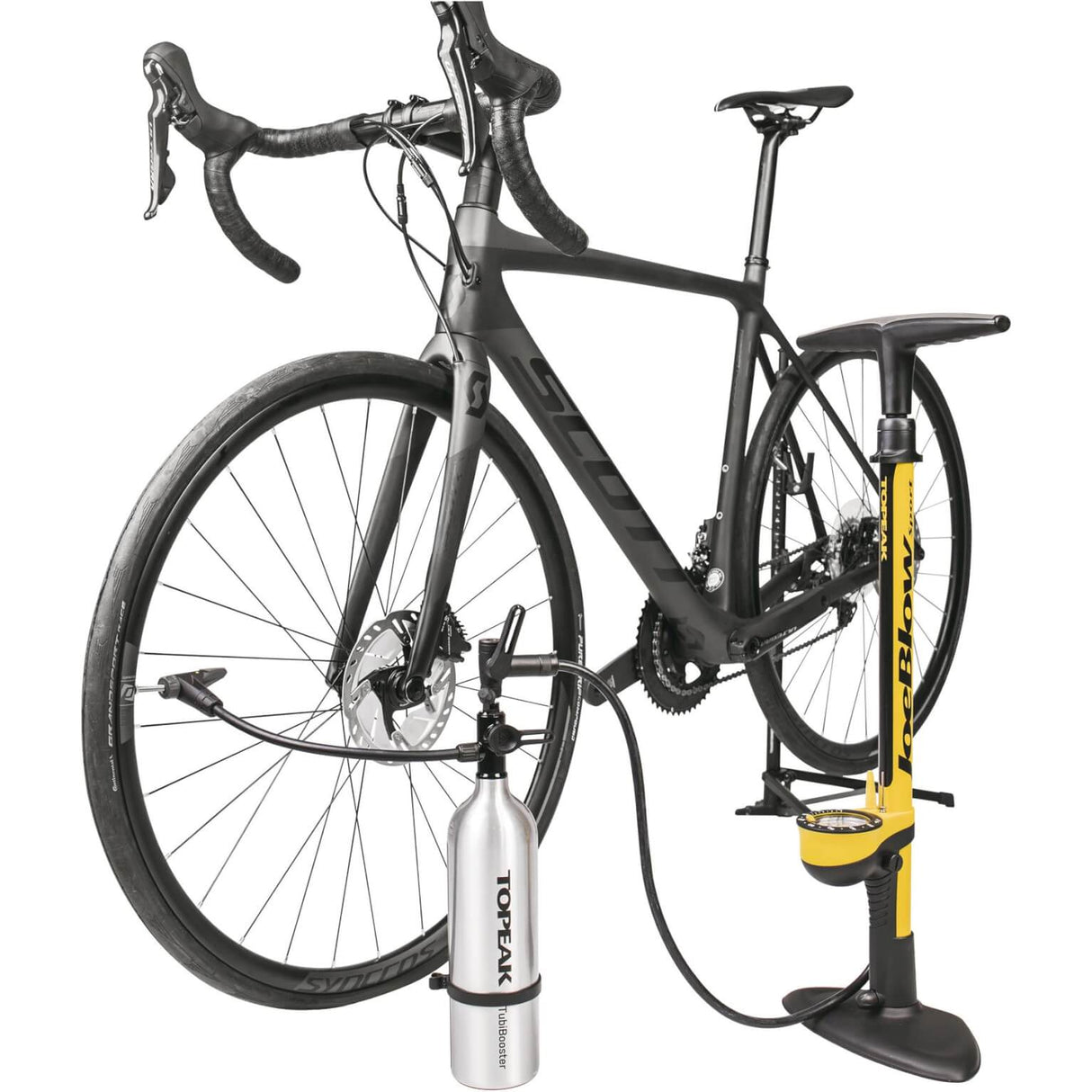 TopEak Floor Pump Tubi Booster x