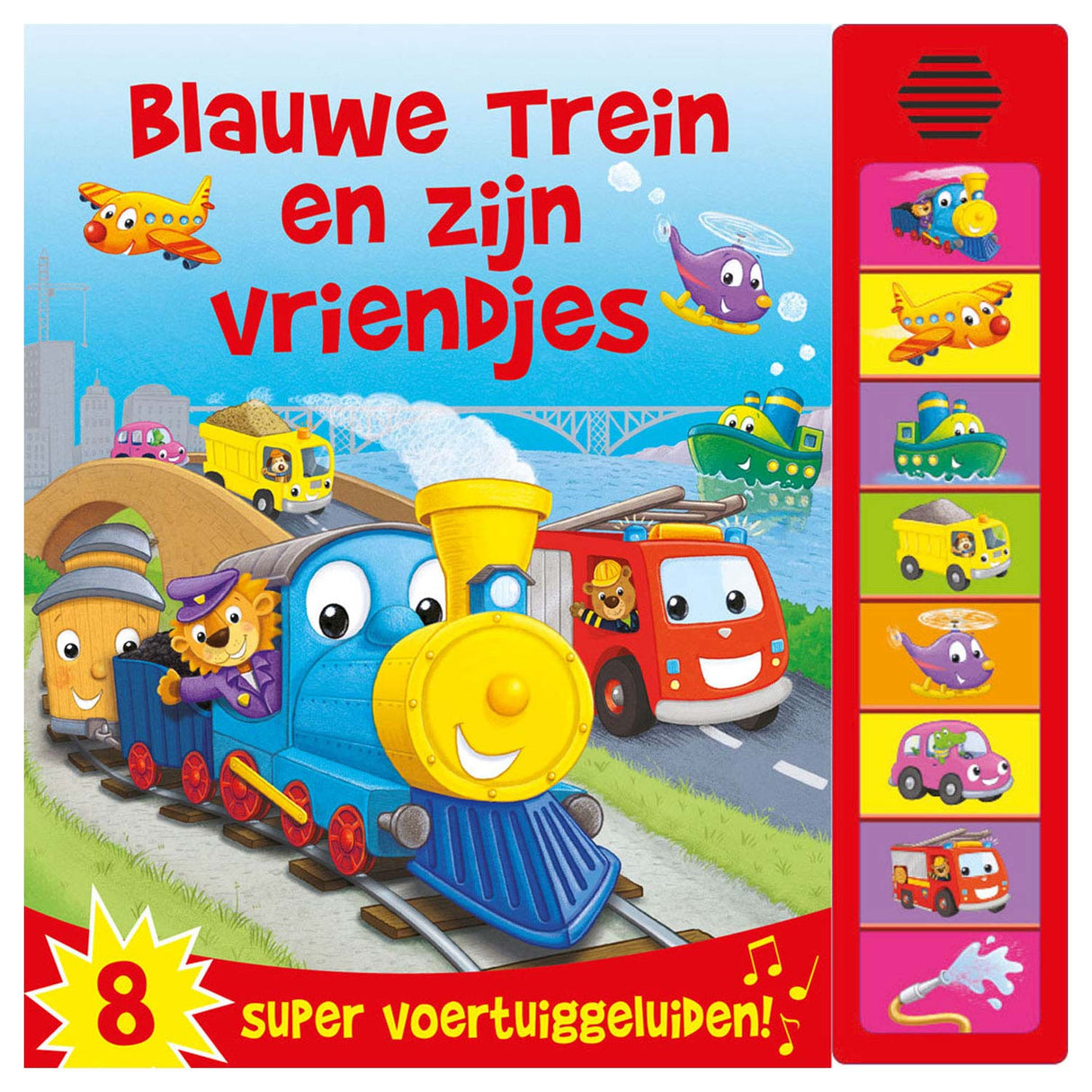 Rebo Publishers Sound Book Blue Train y sus amigos