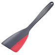 Westmark Spachtelschaber mit Silikonkante, Länge: 31 cm, Kunststoffsilikon, Flexi, Schwarz Rot, 15702270