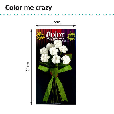 Petaloo • Färbe mir verrückte Blumensträuße, wilde Blumen x8