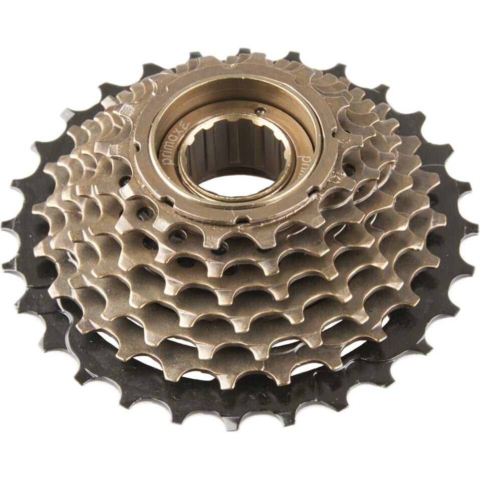 Primax E Freewheel 7 Speed ​​14-28t Black-Brown en caja