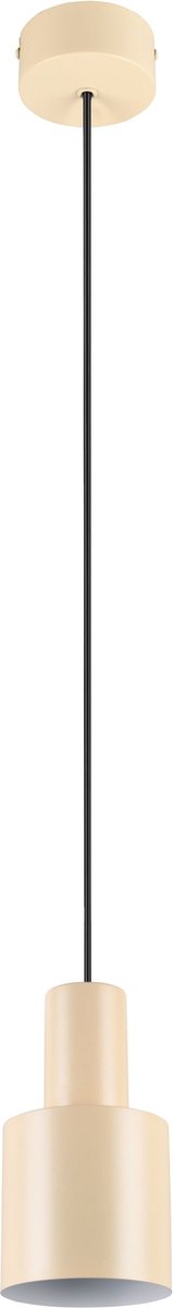 Trio agudo - hanglamp - beige - excl. 1x e27 4 w - plafondbevestiging - in hoogte verstelbaar