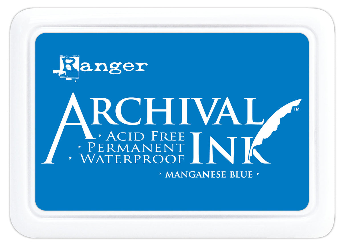 Ranger-Tinte Ranger • Archiv-Stempelkissen Manganblau