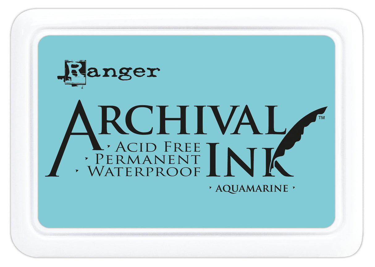 Ranger Tinte Ranger • Archiv-Stempelkissen Aquamarin