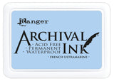 Ranger-Tinte Ranger • Archiv-Stempelkissen, französisches Ultramarin