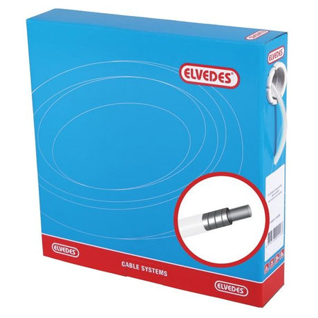 ELVEDES Rem -Outder -Kabel mit Auskleidung Ø5,0 mm 30 Meter weiß (in einer Schachtel)