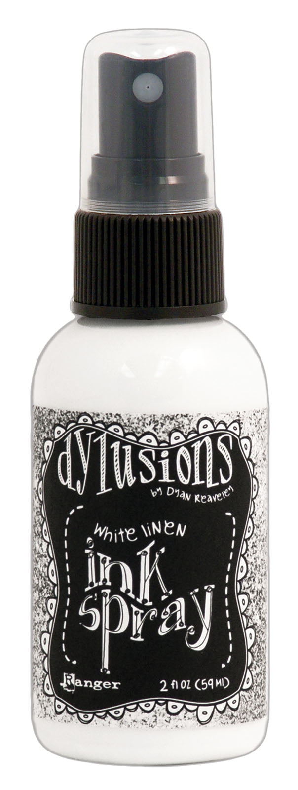 Ranger-Tinte Ranger • Dylusions-Tintenspray, weißes Leinen, 59 ml