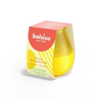 Bolsius True Citronella Terrassenlichtglas ã˜9,1xh9,4cm