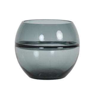 Light Living Teelichthalter Solis grau 15 cm | 6 Stück