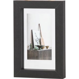 Holz-Fotorahmen schwarz 14 x 24 cm | 4 Stück