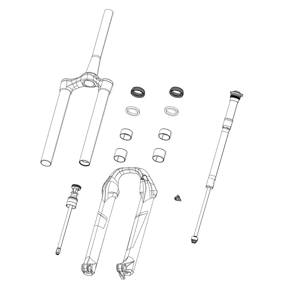 RockShox Faxation RS für Bremsleitung