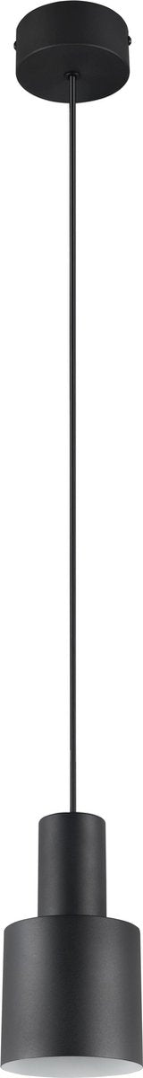 Trio agudo - hanglamp - zwart mat - excl. 1x e27 4 w - plafondbevestiging - in hoogte verstelbaar